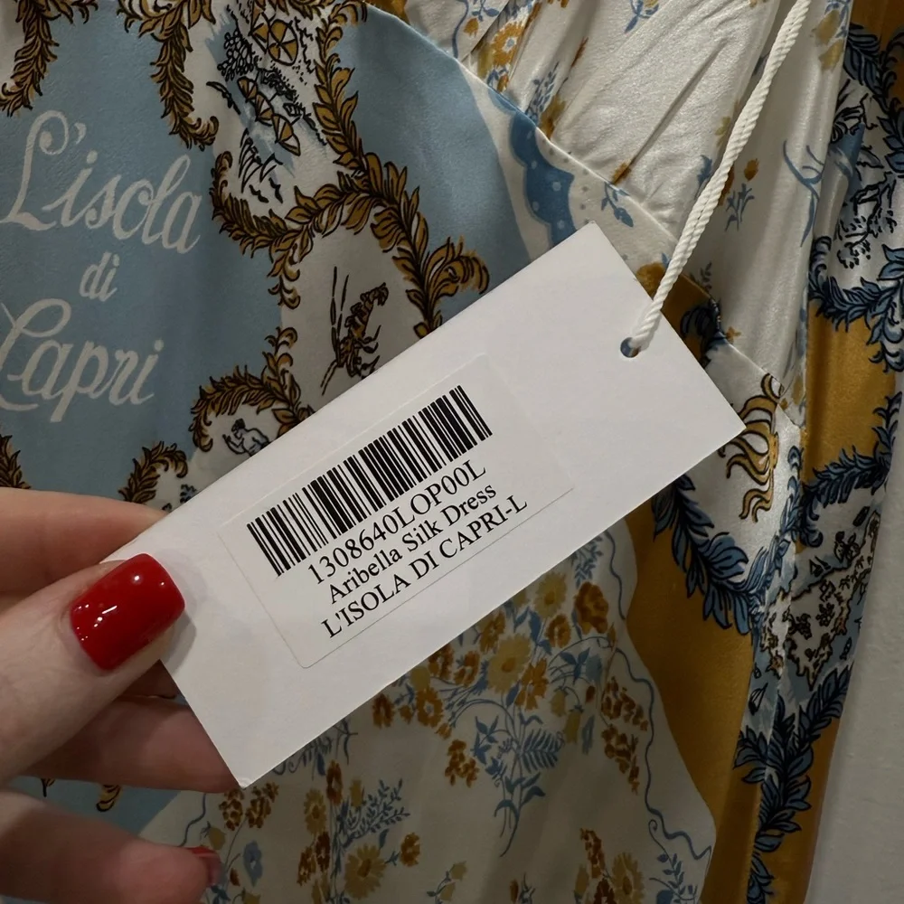 NWT Reformation Aribella Silk Dress🔥 - Picture 7 of 8
